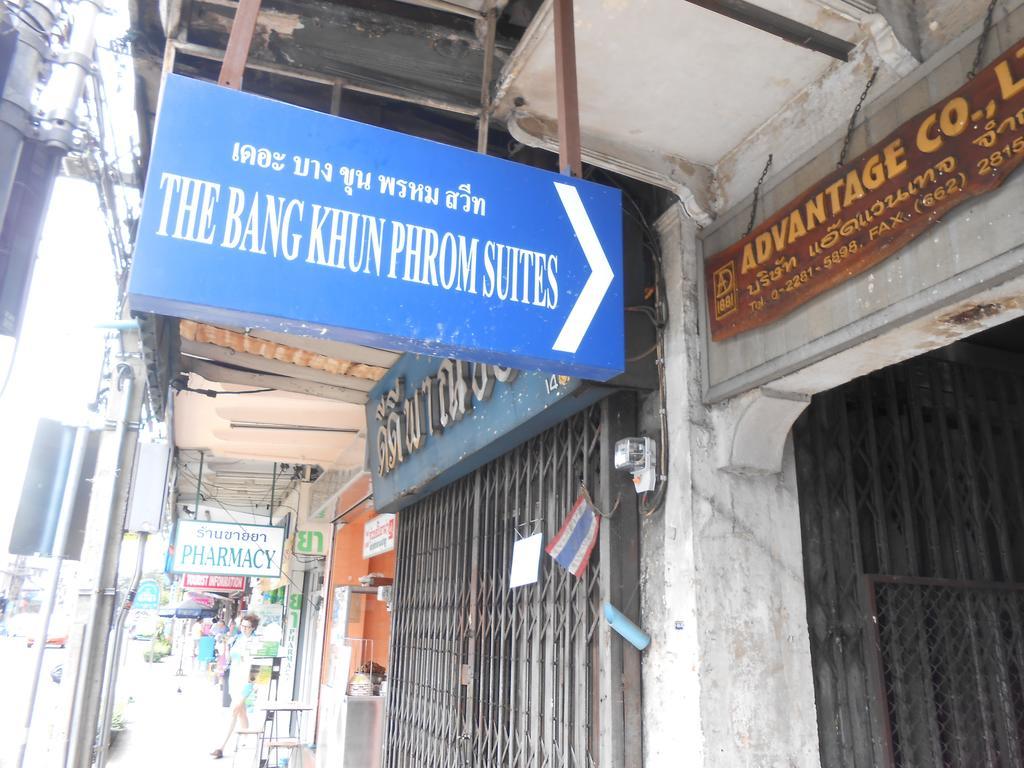 The Bang Khun Phrom Suites Bangkok Luaran gambar